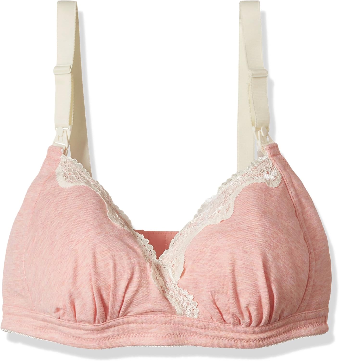 日本犬印哺乳文胸无钢圈防下垂大码纯棉前开扣喂奶聚拢孕妇内衣 br